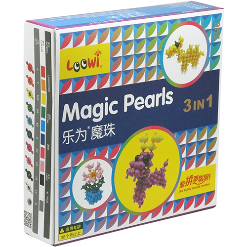 Loowi Magic Pearls, 3 in 1 Package, Model LWMZ296