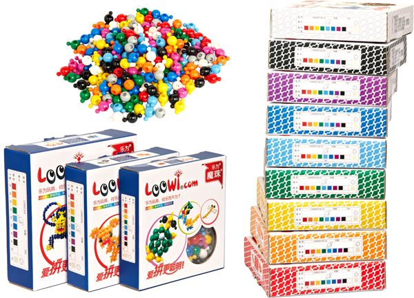Loowi Magic Pearls, Trational Package, Multi-Colors, Single Color